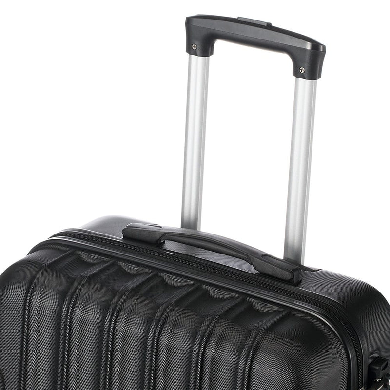 3-in-1 Multifunctional Large Capacity Traveling Storage Suitcase Black
