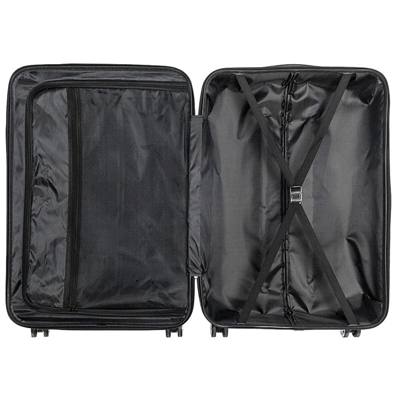 3-in-1 Multifunctional Large Capacity Traveling Storage Suitcase Black