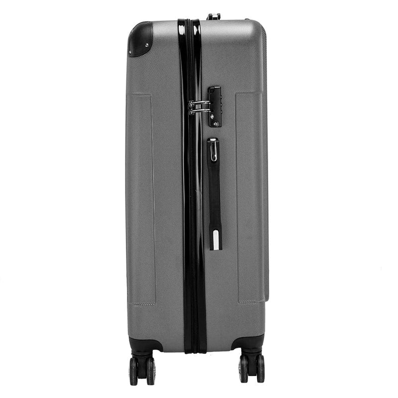 3-in-1 Portable ABS Trolley Case 20" / 24" / 28" Dark Gray