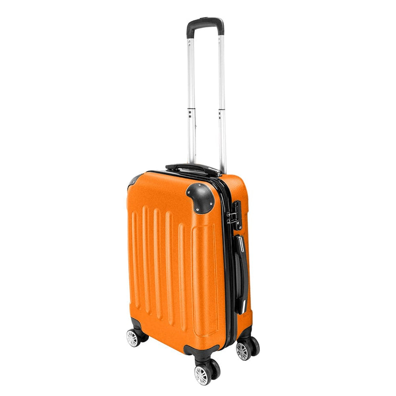 3-in-1 Portable ABS Trolley Case 20" / 24" / 28" Orange