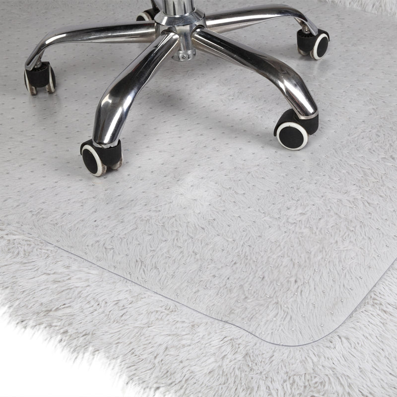 3PCS  47.24 x 35.43 x 0.08" PVC Protective Mat for Floor Chair Transparent