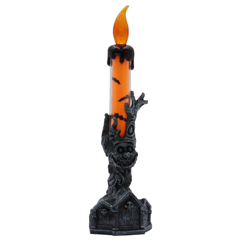 Orange Halloween Decoration Simulation Candle Light