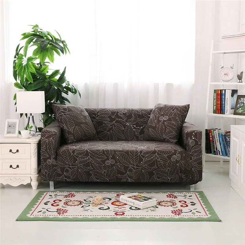 C / 1 Seat Printed sofa and cushion cover
