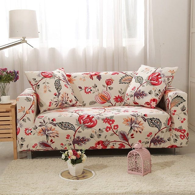 Z / 1 seat Printed sofa cover and pillowcase cover