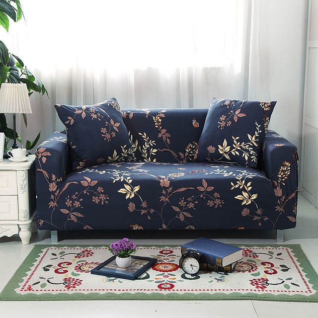 Q / 1 seat Printed sofa cover and pillowcase cover