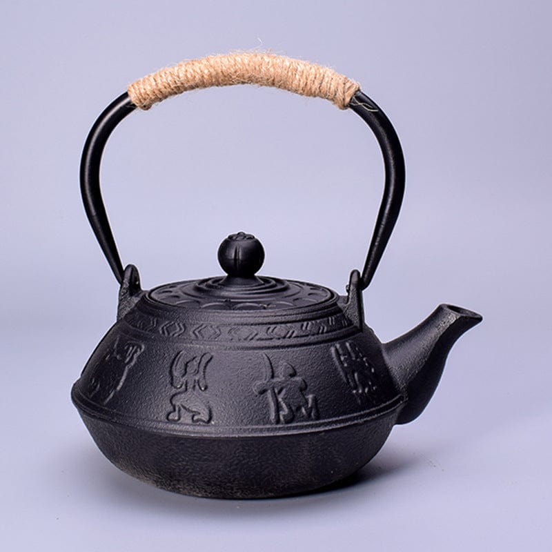 13style Cast Iron Peony Teapot