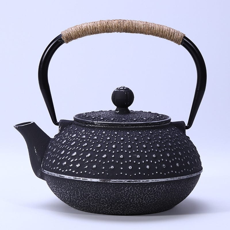 6style Cast Iron Peony Teapot