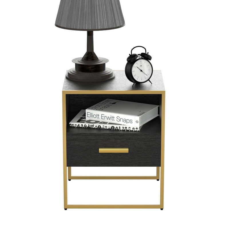 Modern Nightstand with 1Drawers