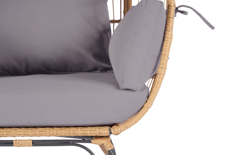 Wicker Egg Chair, Lounger for Patio
