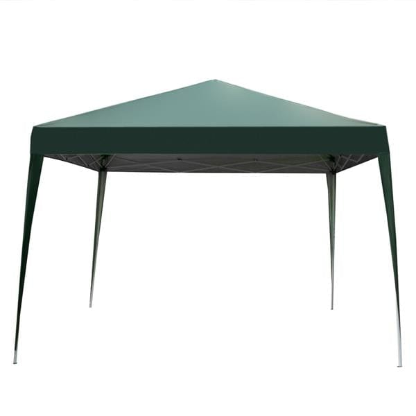 118x118" Waterproof Right-Angle Folding Tent Green