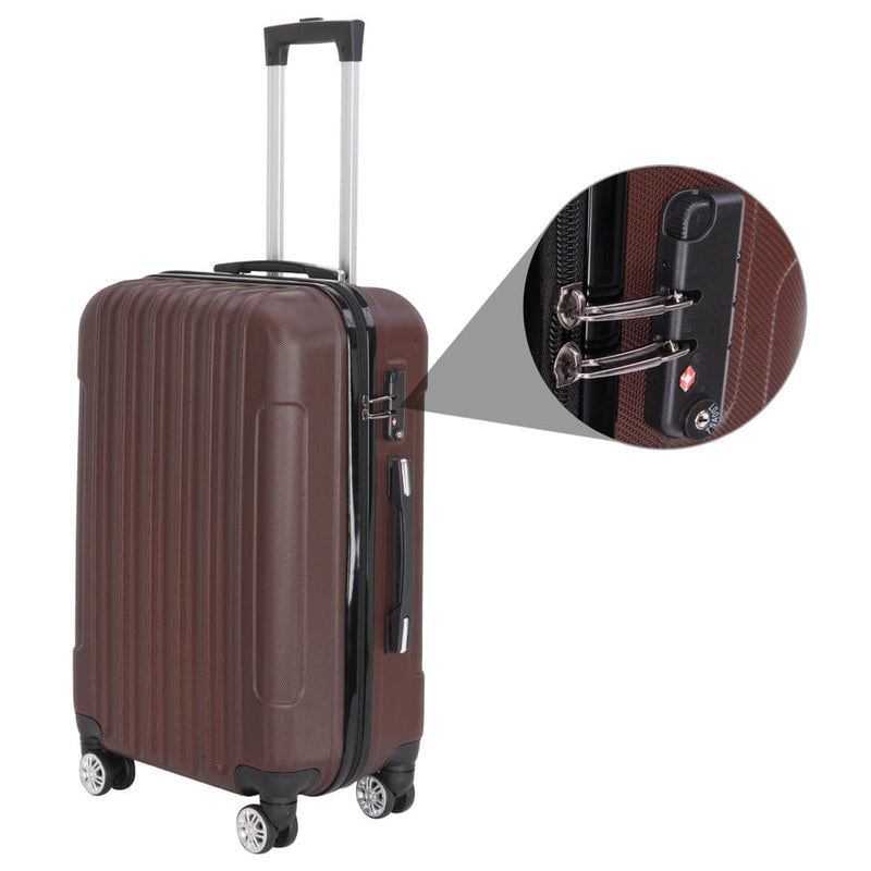 3-in-1 Multifunctional Traveling Suitcase Brown