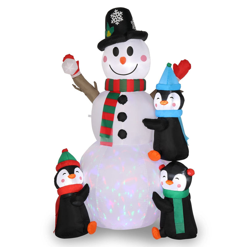 6ft Snowman Inflatable Decoration