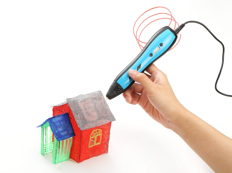 Blue / US 3D printing pen for children