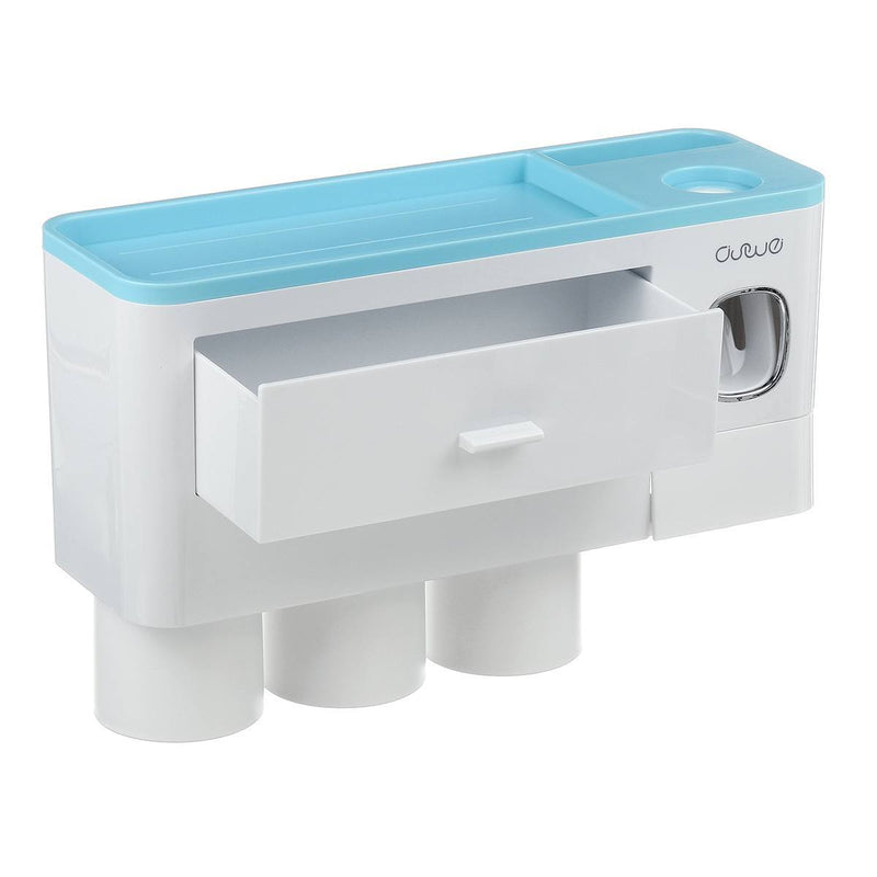 Blue / 3 cups Magnetic Mouthwash Cup Set