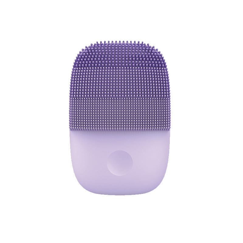 Purple 3pcs Electric facial cleanser