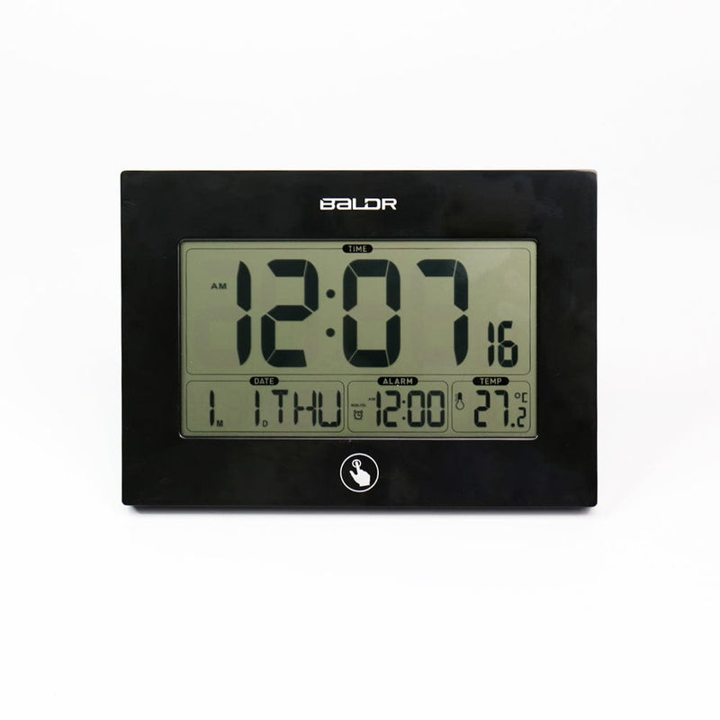 Big Digits Atomic Alarm Clock with Calendar