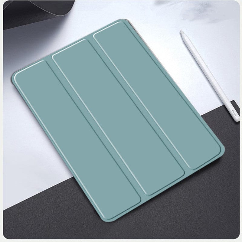 Mist blue / Ipad air4 Compatible with Apple, Ipad Protective Cover Case With Pen Slot