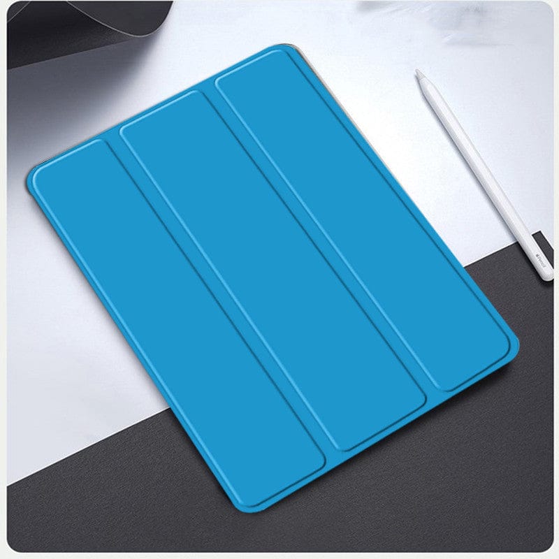Water blue / Ipad air4 Compatible with Apple, Ipad Protective Cover Case With Pen Slot