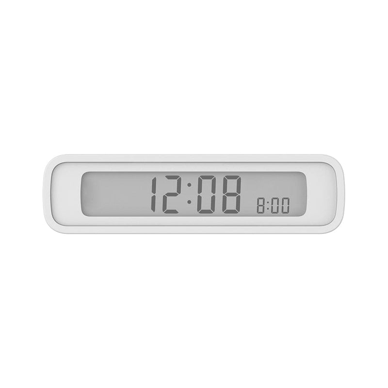 Flip Alarm Clock White