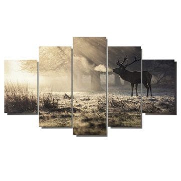 default Elk Art Oil Paintings Canvas Print Unframed Pictures
