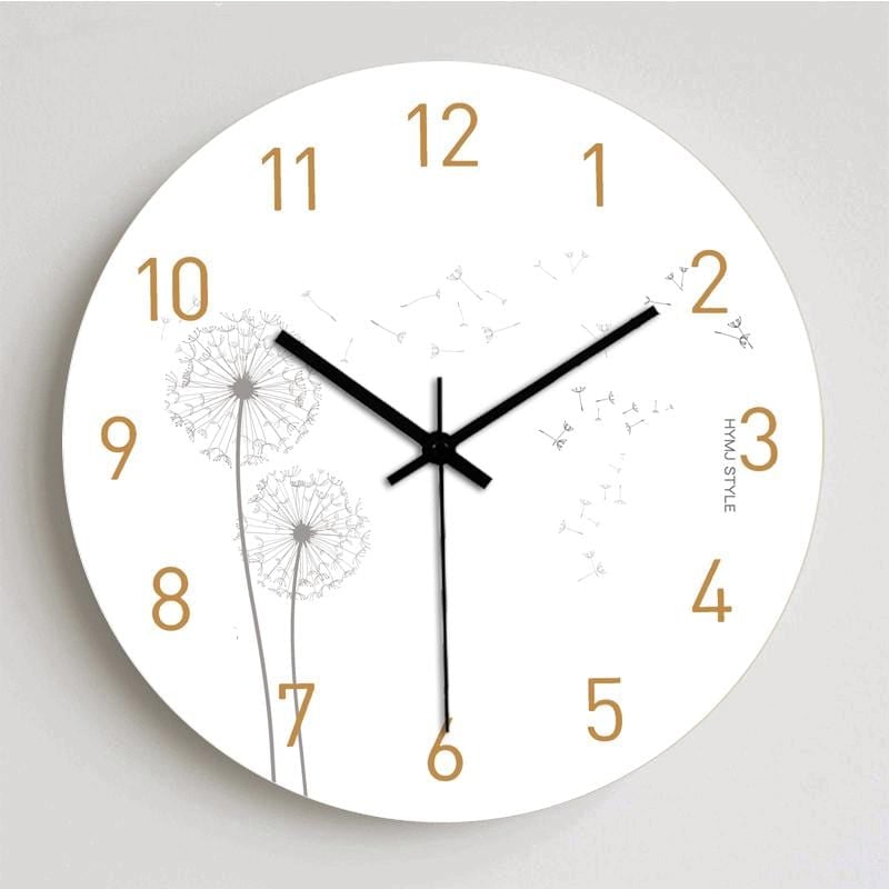 Gold / 14inch Vintage home decoration ornaments wall clock