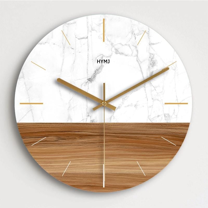 Brown / 16inch Vintage home decoration ornaments wall clock