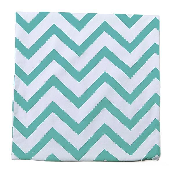 Skyblue Vintage Printed Cushion Cover Throw Pillow Case