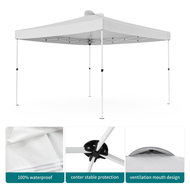 JOINATRE 10 x 10 FT Pop Up Canopy white