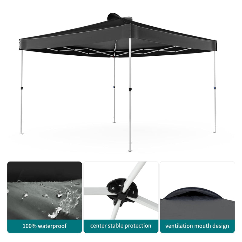 JOINATRE 8 x 8 FT Pop Up Canopy black