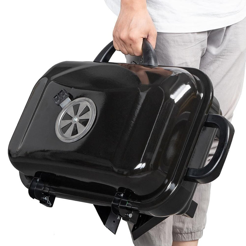 Portable Charcoal Grill BBQ and Smoker with Lid