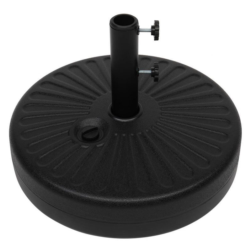 20" Round Plastic Water Injection  Outdoor Umbrella Base