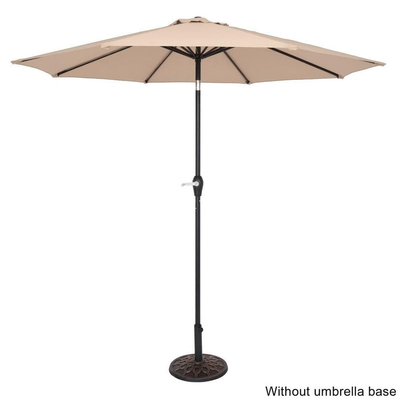 9FT Central Umbrella Waterproof Folding Sunshade