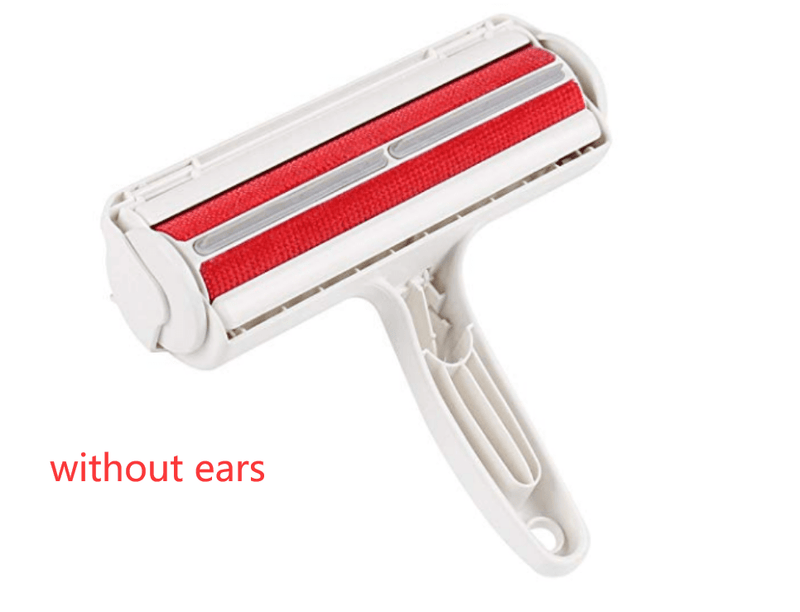 Without red 2-Way Lint Sticking Pet Hair Remover Roller Pet Hair Cleaning Brush