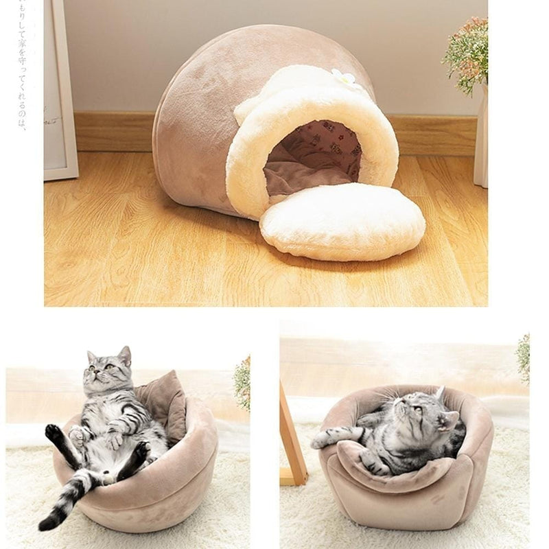 3 in1 Pet Bed for Cat Dog, Pet Bed Sleeping Bag