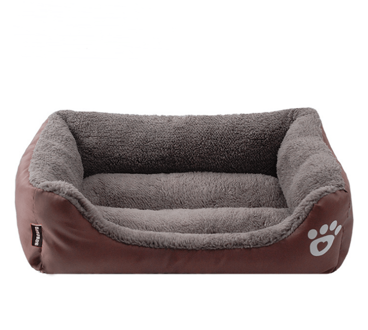 Coffee / XL Winter Warm Pet Bed Dog Nest