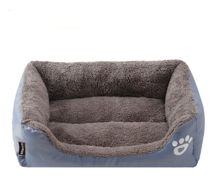 Gray / XL Winter Warm Pet Bed Dog Nest