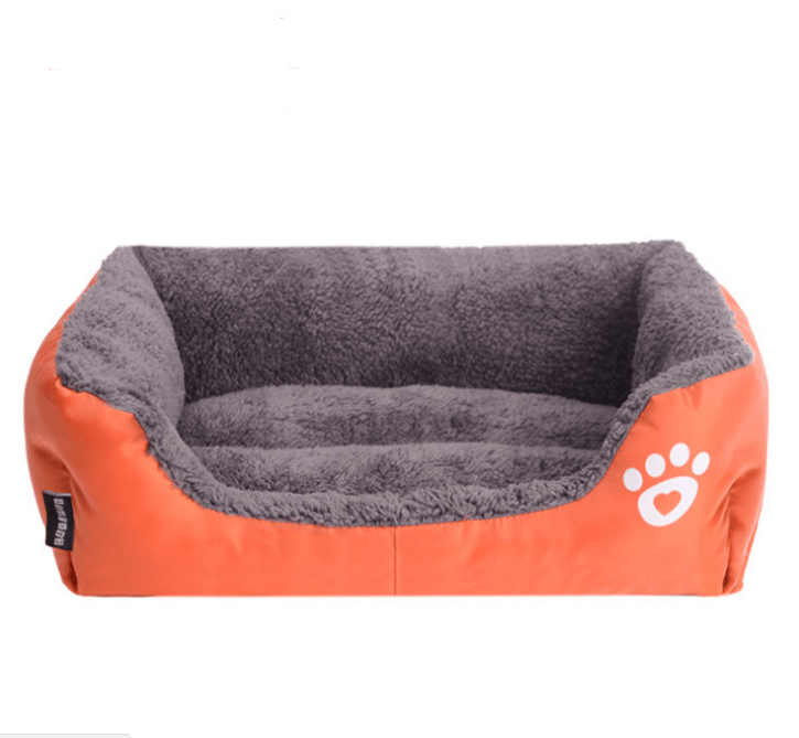 orange / M Winter Warm Pet Bed Dog Nest