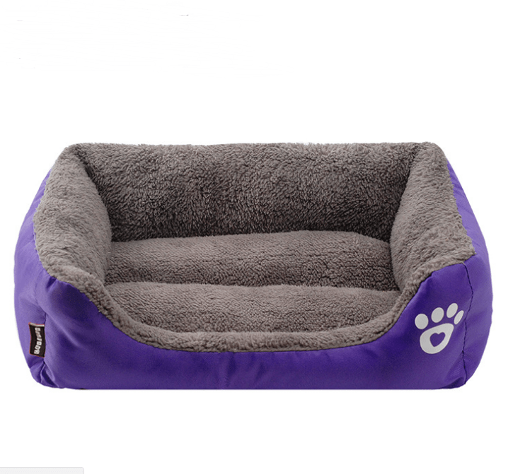 Purpel / XL Winter Warm Pet Bed Dog Nest