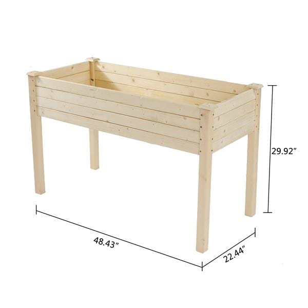 Wood Planting Frame Tall Foot Type